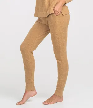 LADIES SOUTHERN SHIRT DREAMLUXE SLOUNGE JOGGERS - BOURBON