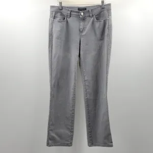 Lafayette 148 Gray Denim Boot Cut Jeans Stretchy 4