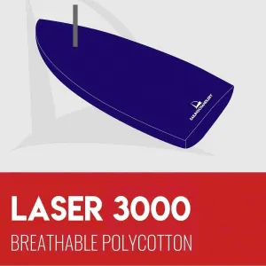 Laser 3000 Mast Up Boat Cover - Breathable Polycotton