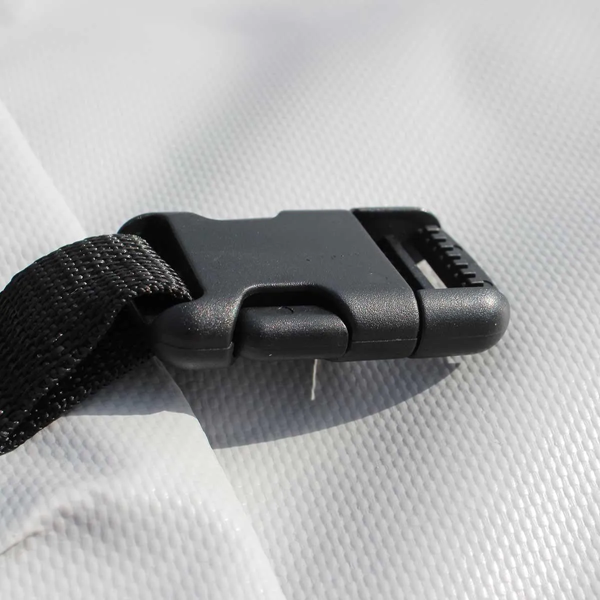 Laser Vago Flat Boat Cover - PVC Grey