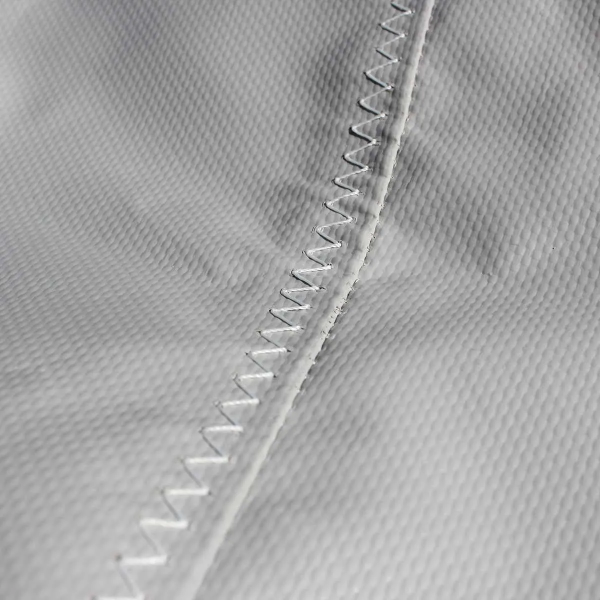 Laser Vago Flat Boat Cover - PVC Grey