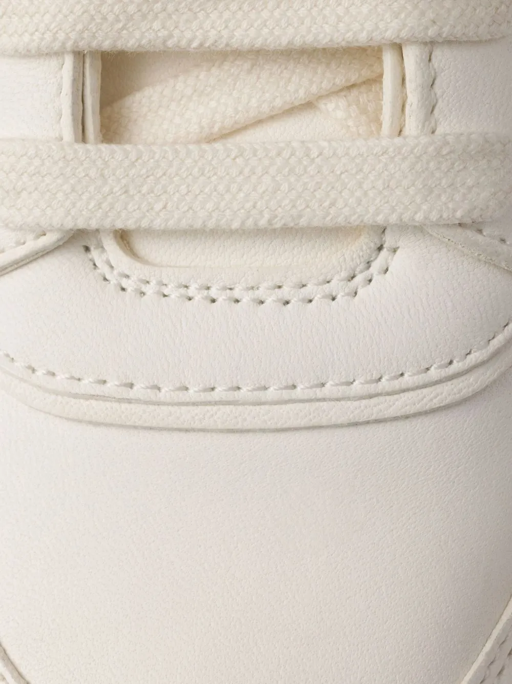 Leather sneakers