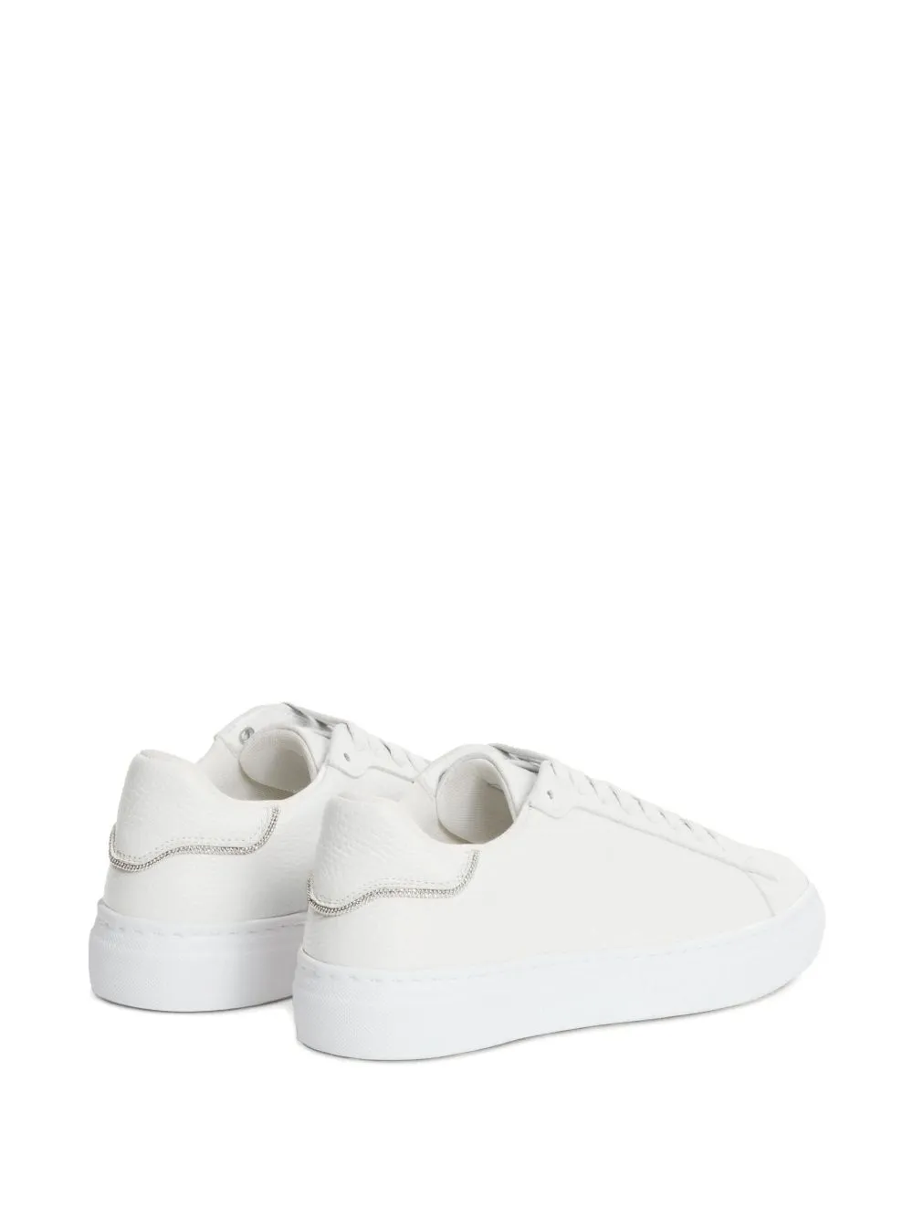Leather sneakers