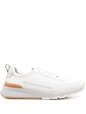 Leather sneakers