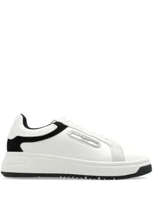 Leather sneakers