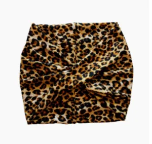 Leopard Print Women's Wide Headband