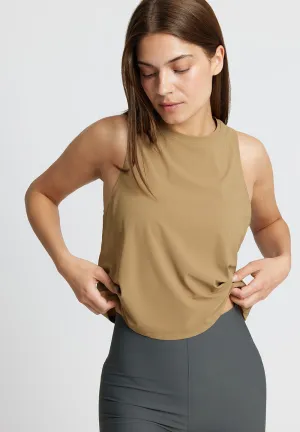 Loose Top Almue - golden brown