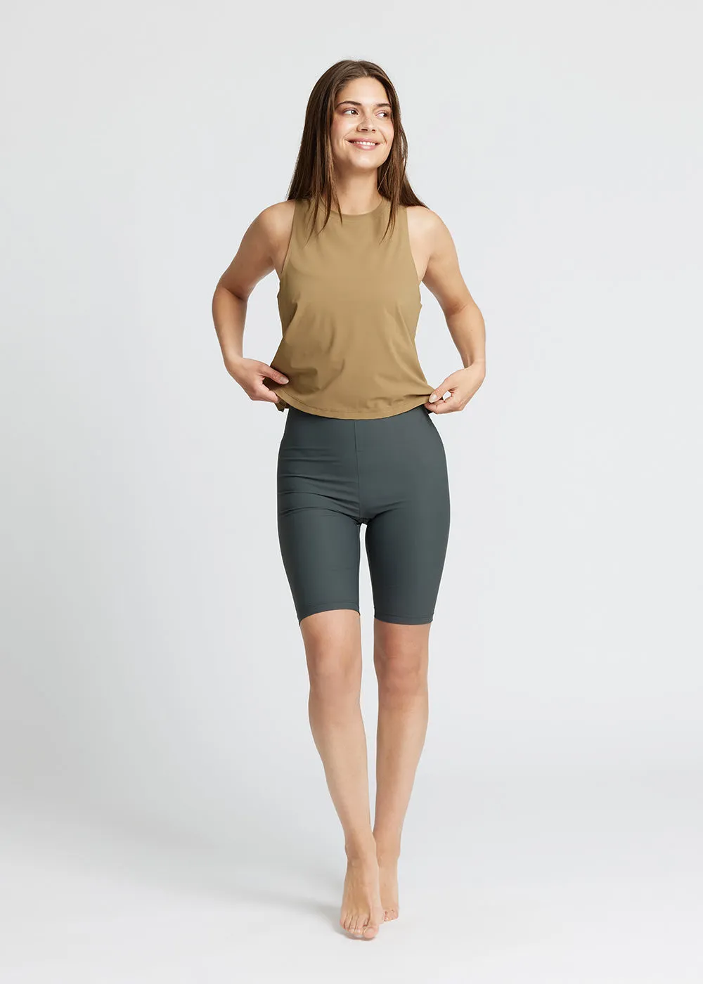 Loose Top Almue - golden brown