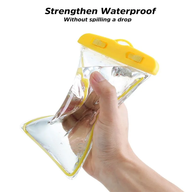 Luminous Waterproof Mobile Phone Case Pouch Bag For iPhone and Samsung