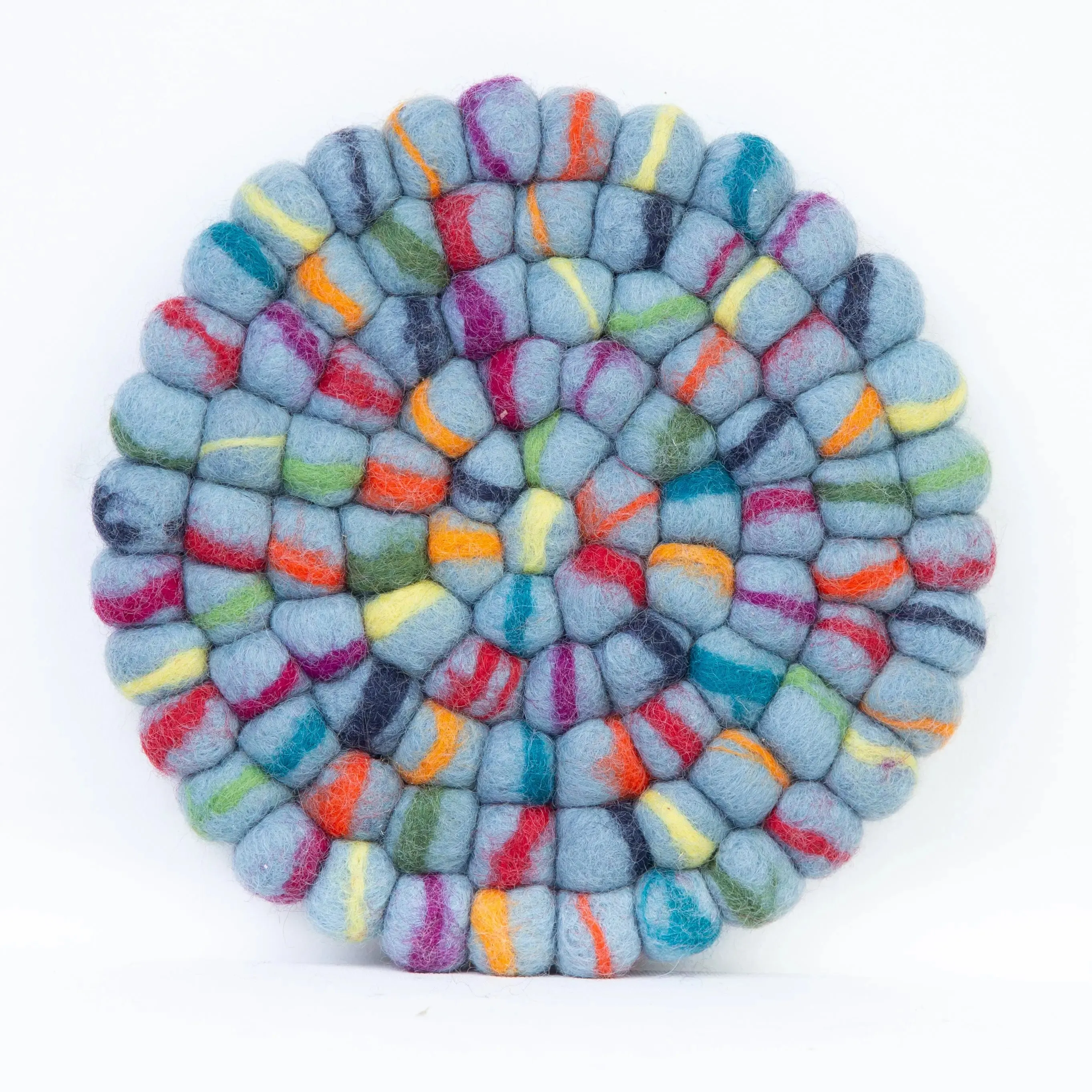 Luxurious Felt Coaster Set - Elegant Table Protection