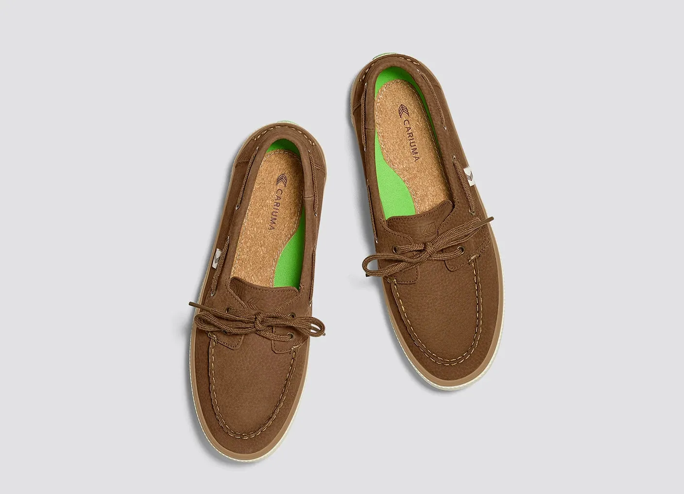 Mare Boat Shoe Mocha Nubuck Men