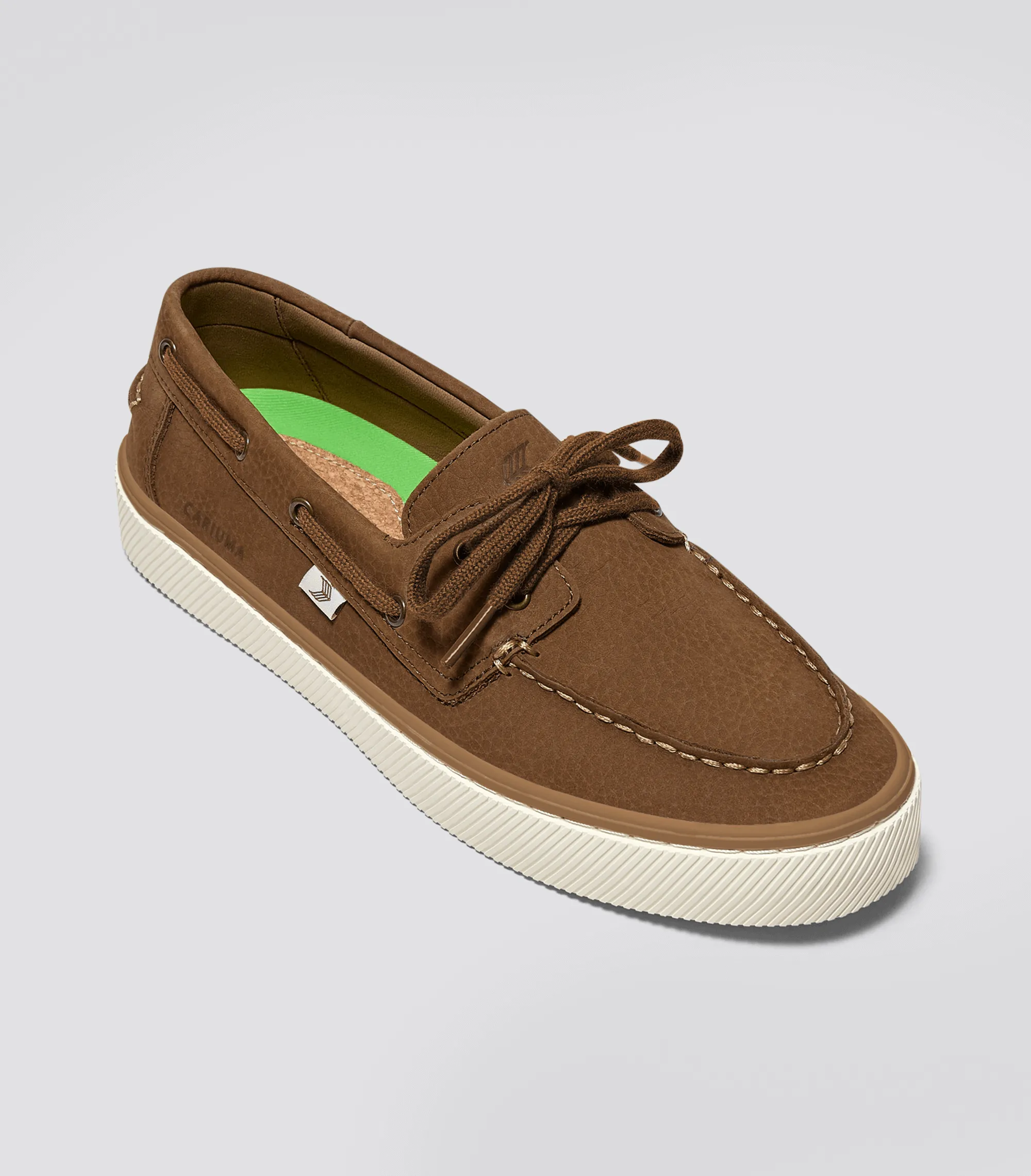 Mare Boat Shoe Mocha Nubuck Men