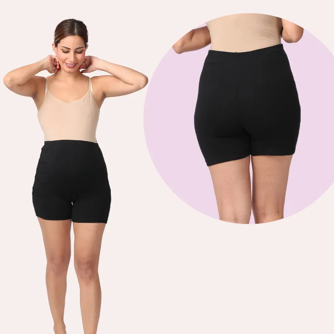 Maternity Undershorts | Fits Mid Thigh | Supports Bump
