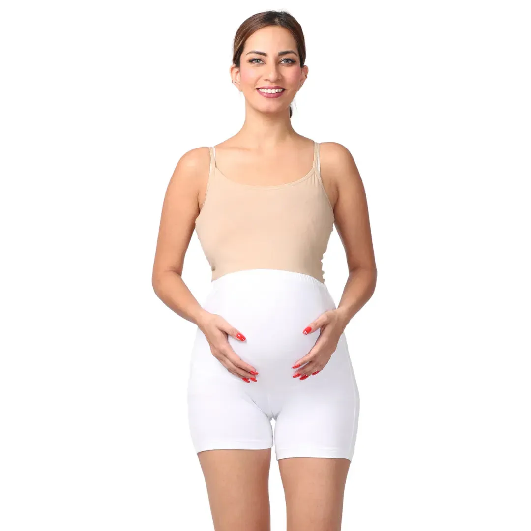 Maternity Undershorts | Fits Mid Thigh | Supports Bump