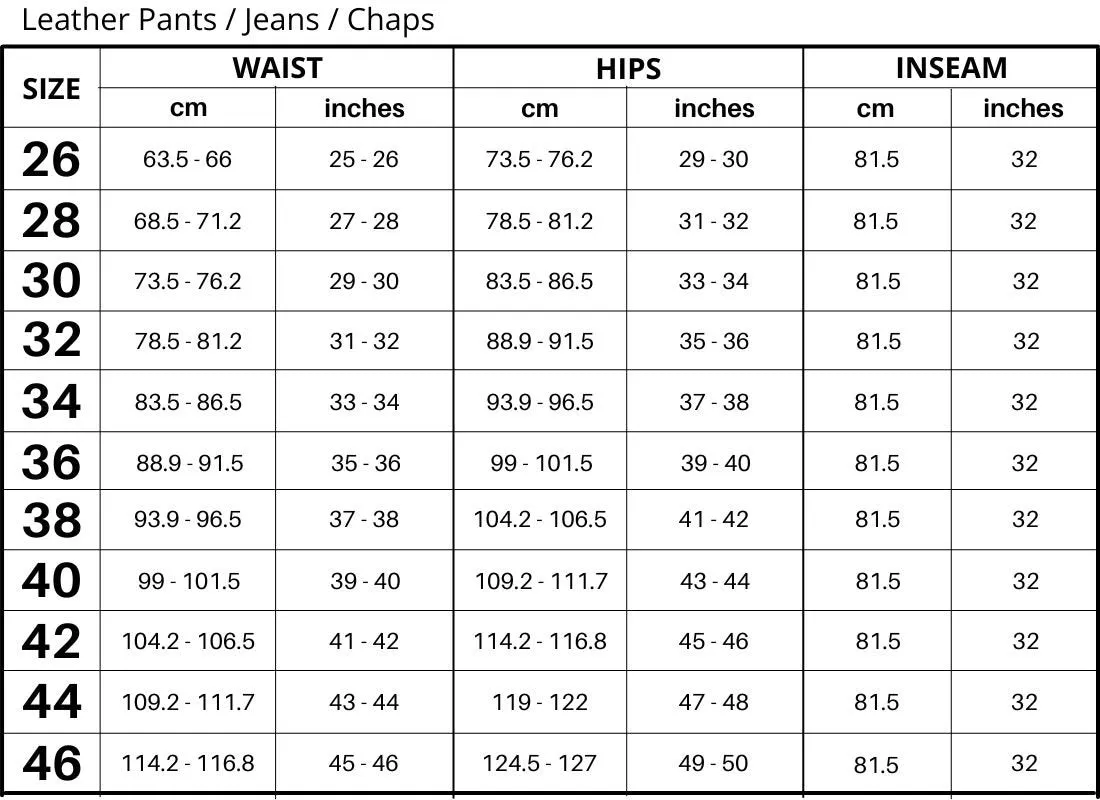 Men's Real Leather Bondage Pants