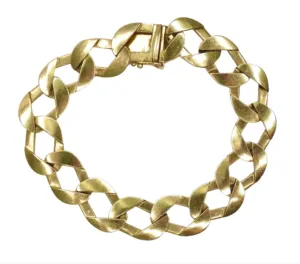 Miami Cuban Link 14k Solid Yellow Gold Bracelet