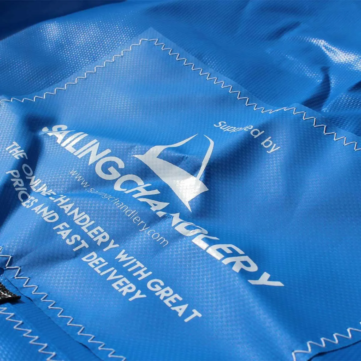Mirror Boat Cover - PVC Blue - Mast Down
