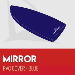 Mirror Boat Cover - PVC Blue - Mast Down