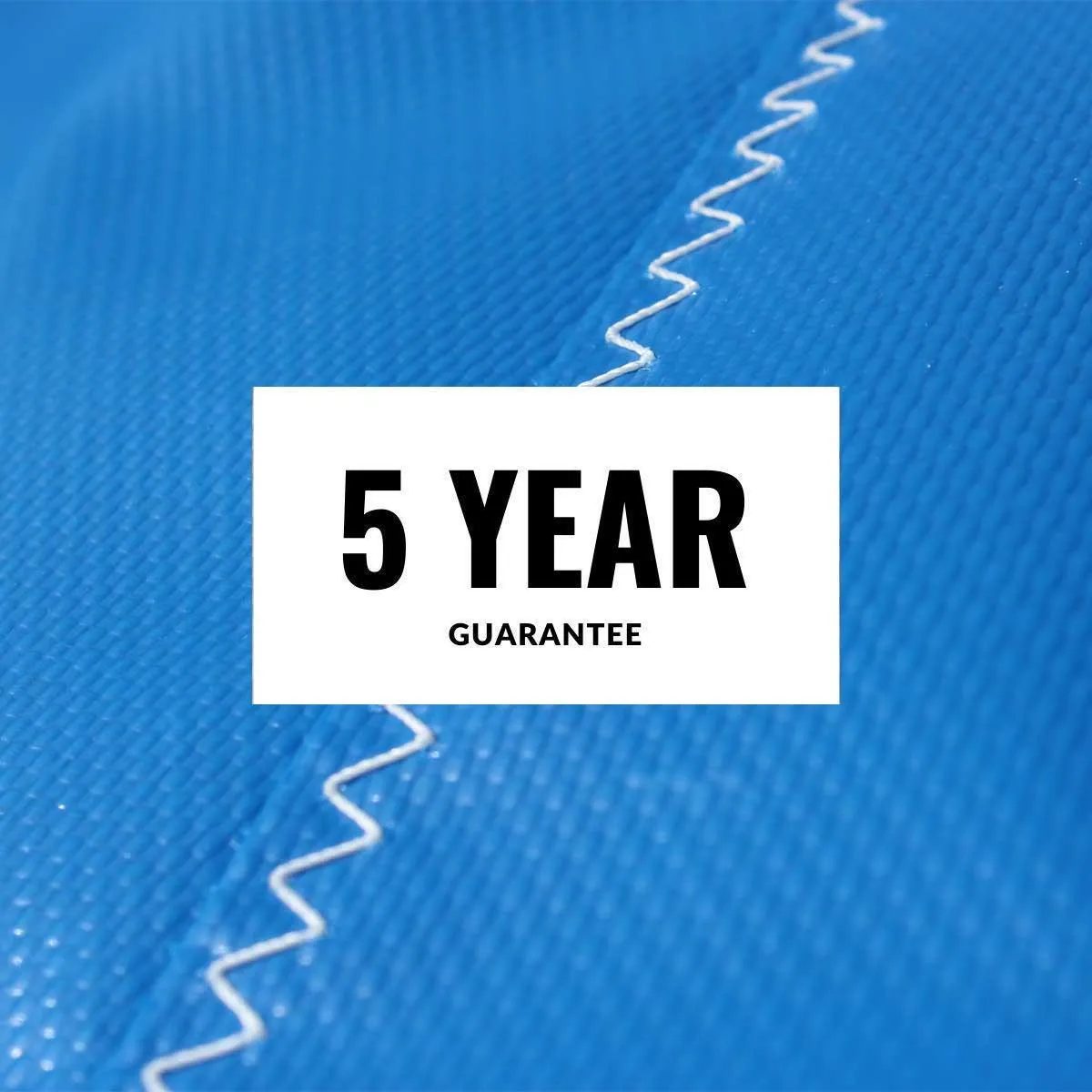 Mirror Boat Cover - PVC Blue - Mast Down