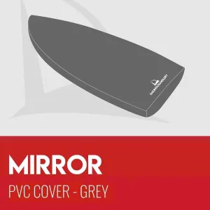 Mirror Boat Cover - PVC Grey - Mast Down