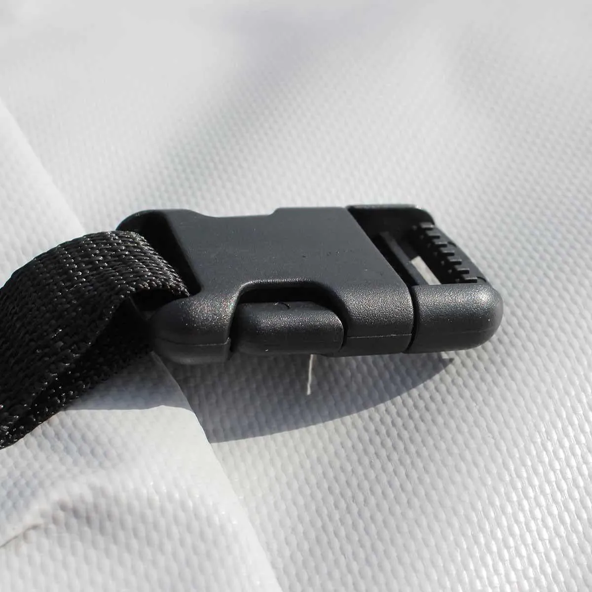 Mirror Boat Cover - PVC Grey - Mast Down