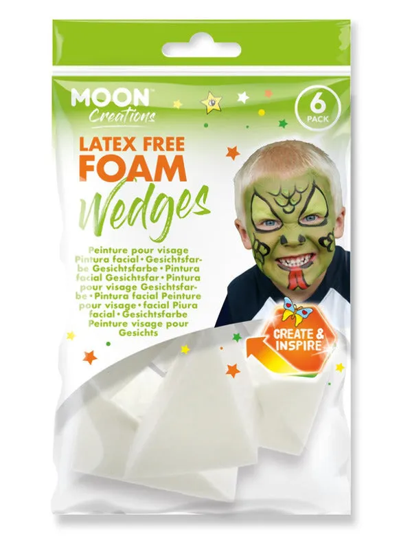 Moon Creations Latex Free Foam Wedges
