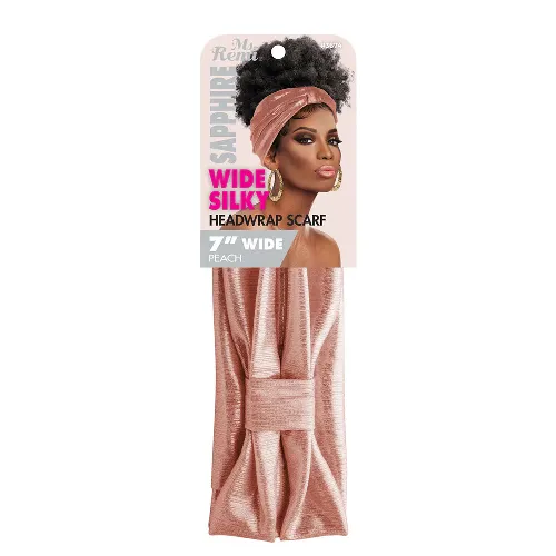 Ms. Remi Sapphire Wide Stretchy Headwrap Scarf by ANNIE