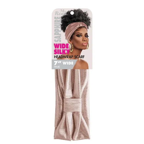 Ms. Remi Sapphire Wide Stretchy Headwrap Scarf by ANNIE