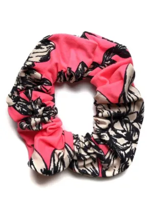 Neon Pink Scrunchie