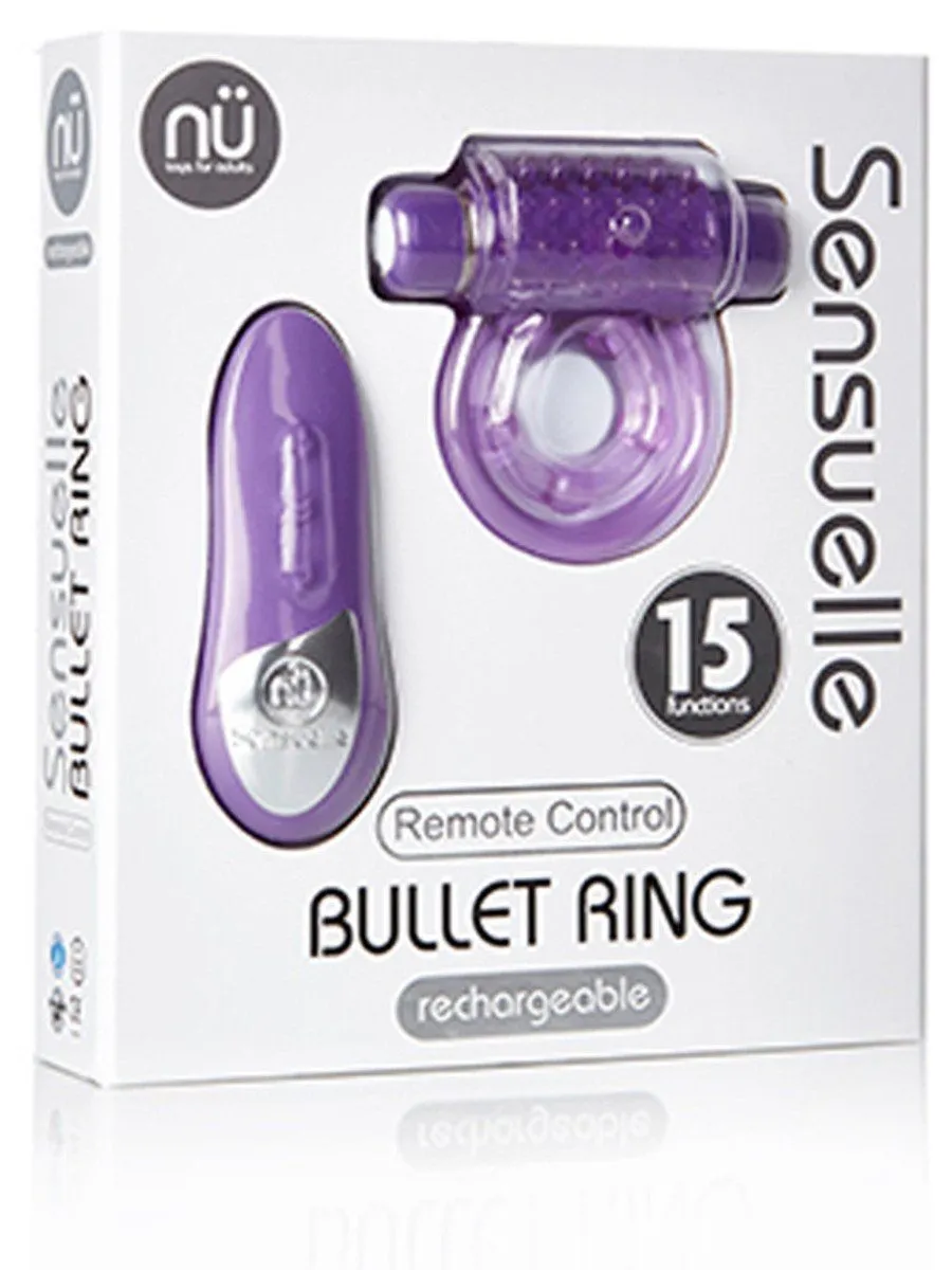 NU Sensuelle Remote Control Bullet Ring