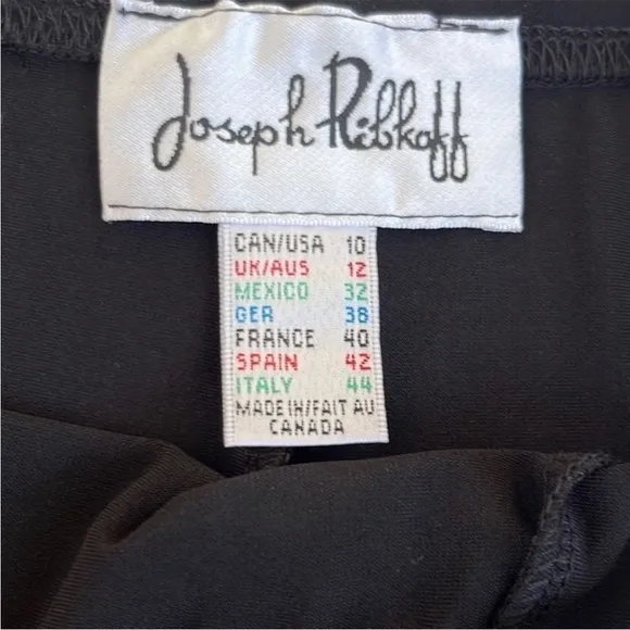 NWT Joseph Ribkoff Stretchy Flounce Skirt Size 10