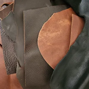 Oil Tan Kodiak Leather - Mixed Color Box