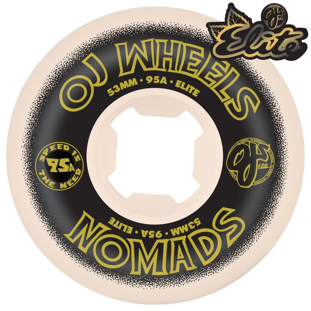 OJ Elite Nomads 95a Wheels - 53mm