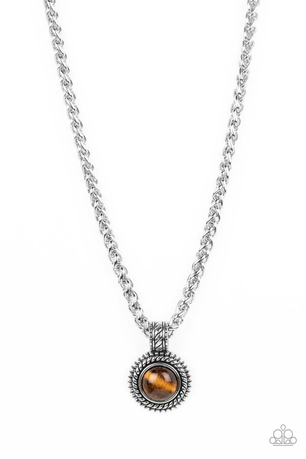 Paparazzi Pendant Dreams - Brown Necklace