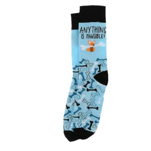 Pawsible Unisex Crew Socks Size:
