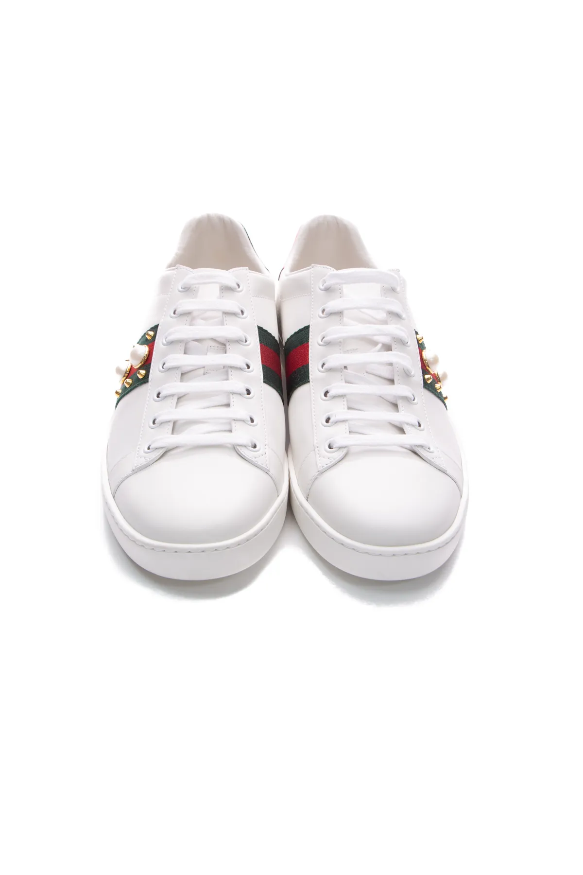 Pearl Stud Ace Sneakers - Size 41.5