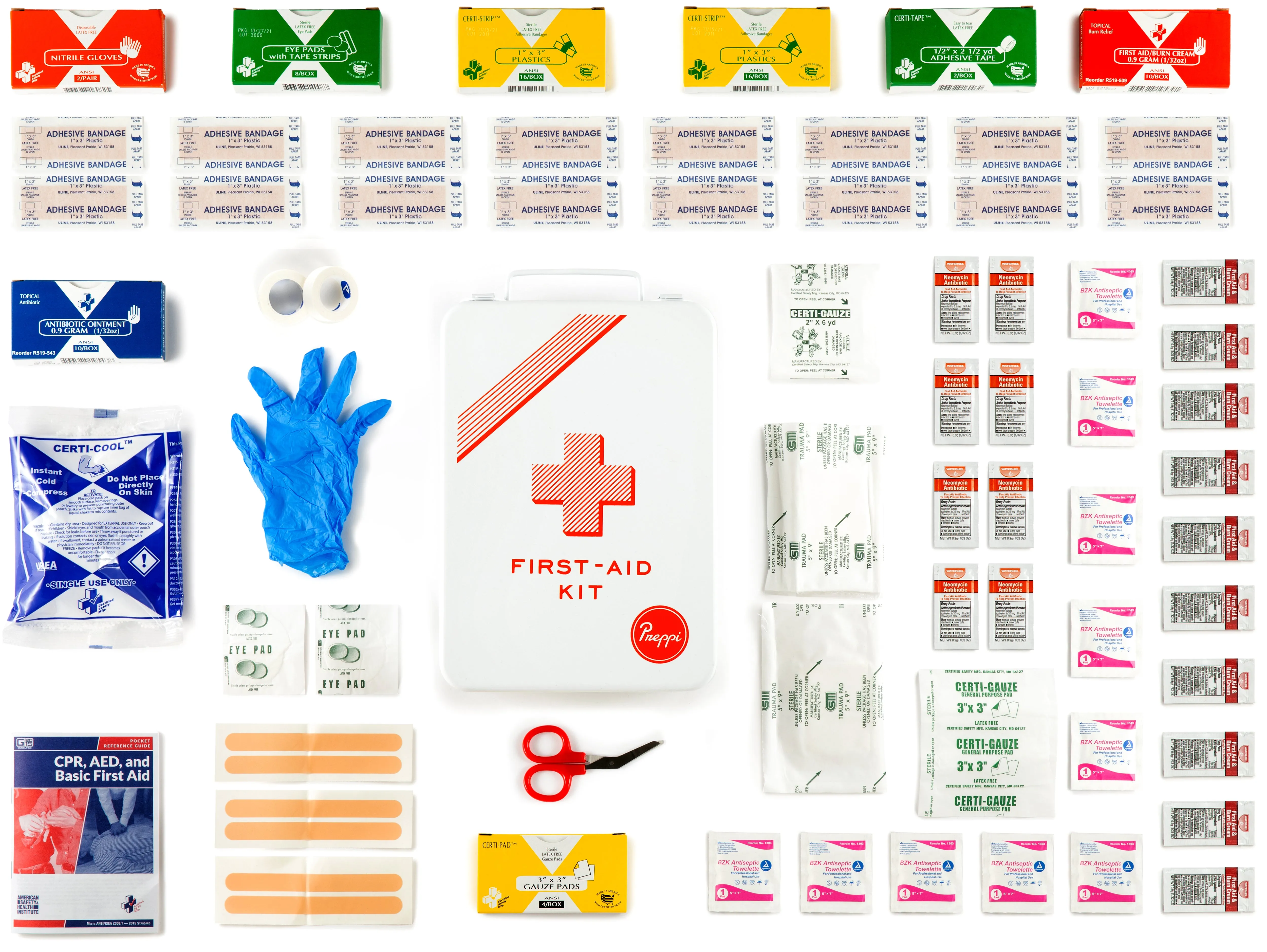 Preppi Metal First-Aid Kit