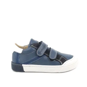 Primigi Tom - Navy Leather Riptape Shoe