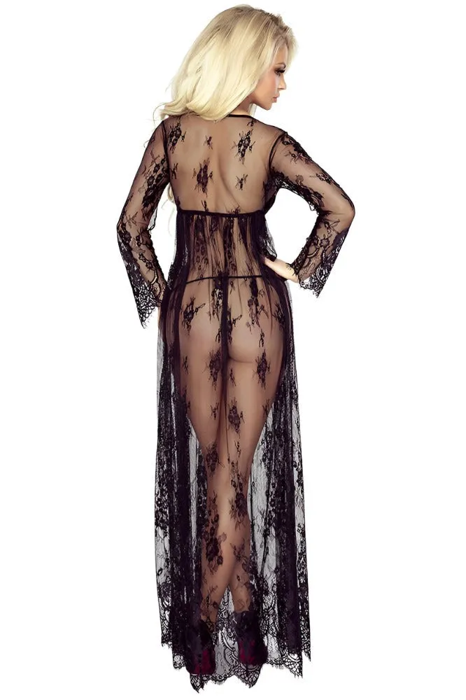 Provocative So Elegant Robe Black