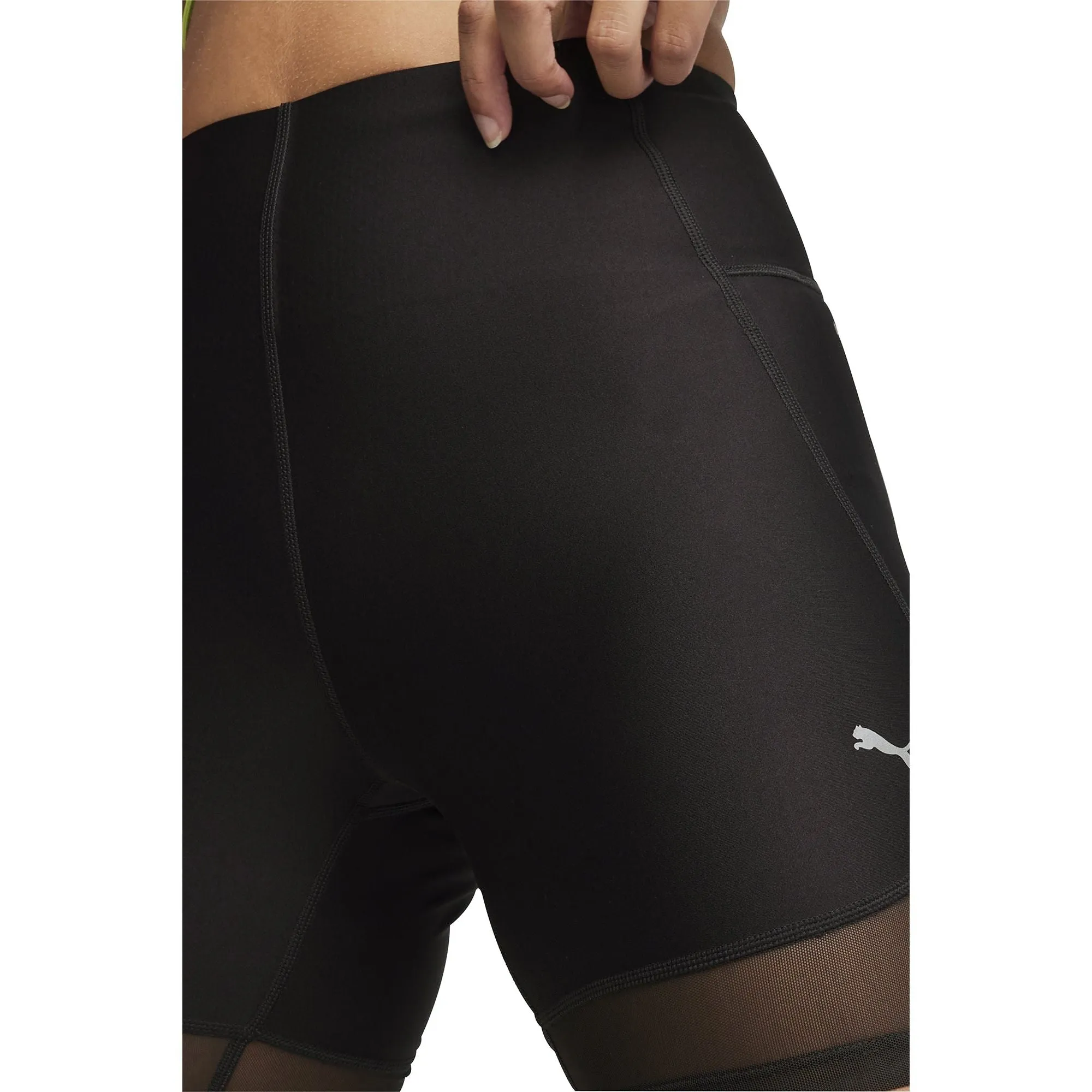 Puma Run Ultraform Womens Short Running Tights - Black