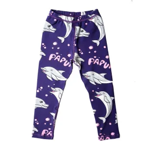 Purple Dolphin Leggings