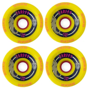 Remember Collective Farley Wheels 72mm 74a – Yellow