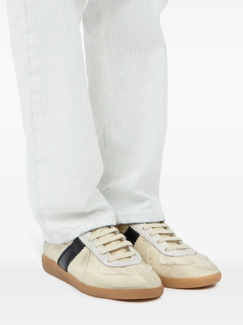 Replica leather sneakers