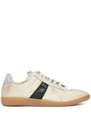 Replica leather sneakers