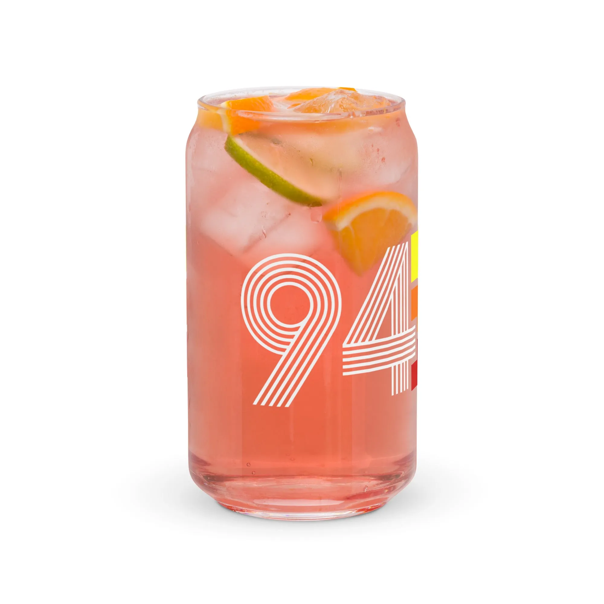 Retro 1994 Can-shaped glass