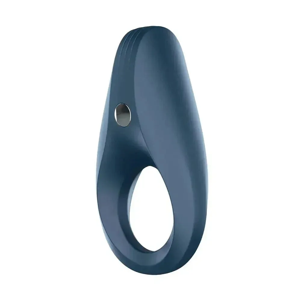 Satisfyer Pro Silicone Blue Rechargeable Vibrating Cock Ring