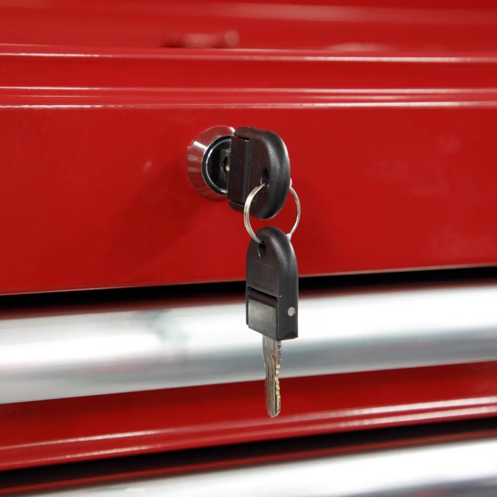Sealey 12 Drawer Rollcab with Ball-Bearing Slides - Red - B