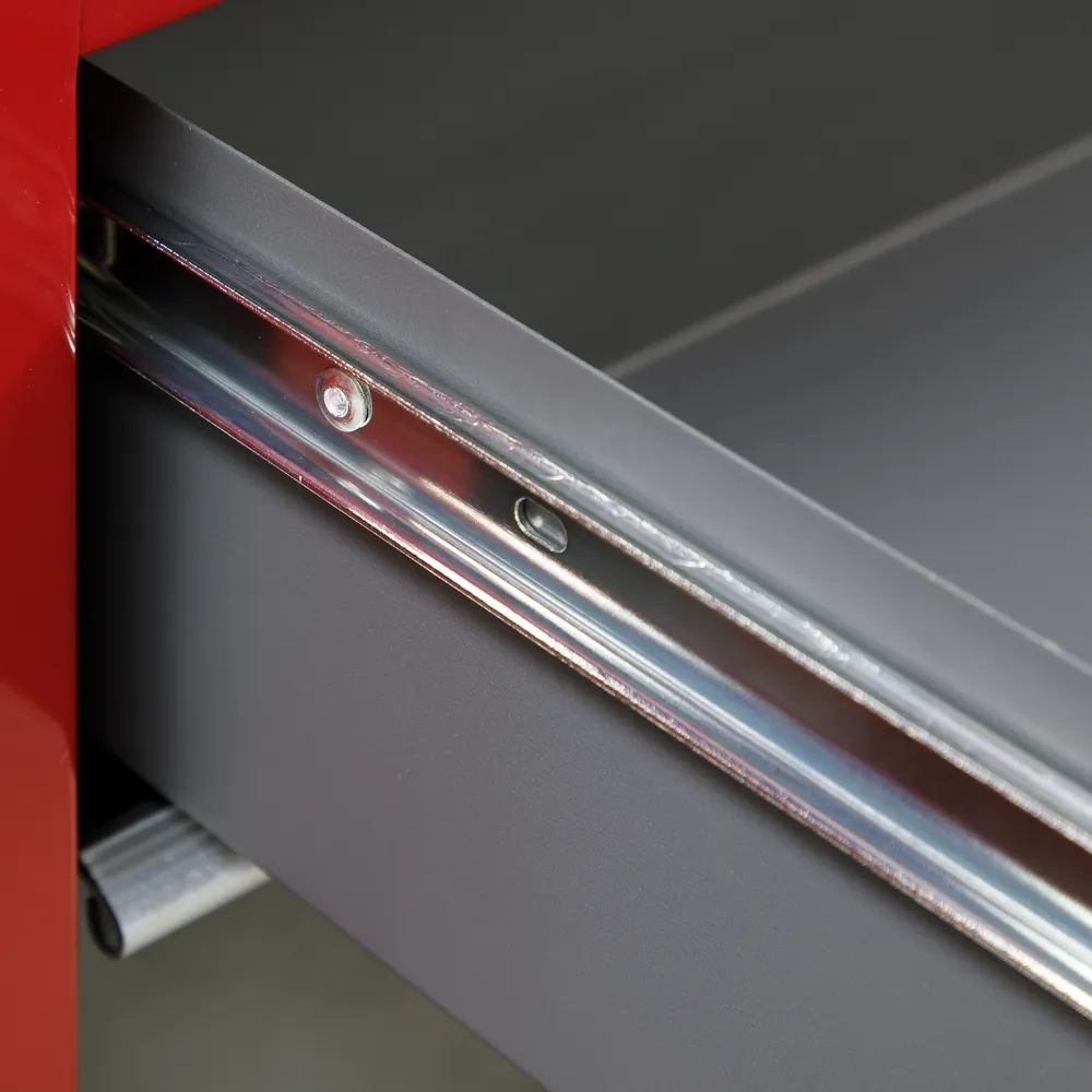 Sealey 5 Drawer Rollcab with Ball-Bearing Slides - Red/Grey - D