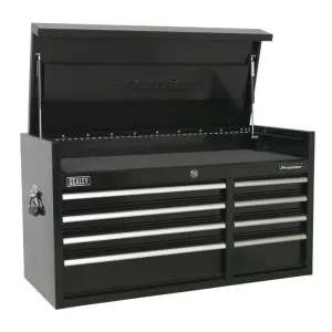 Sealey 8 Drawer Heavy-Duty Topchest 1040mm - Black - A