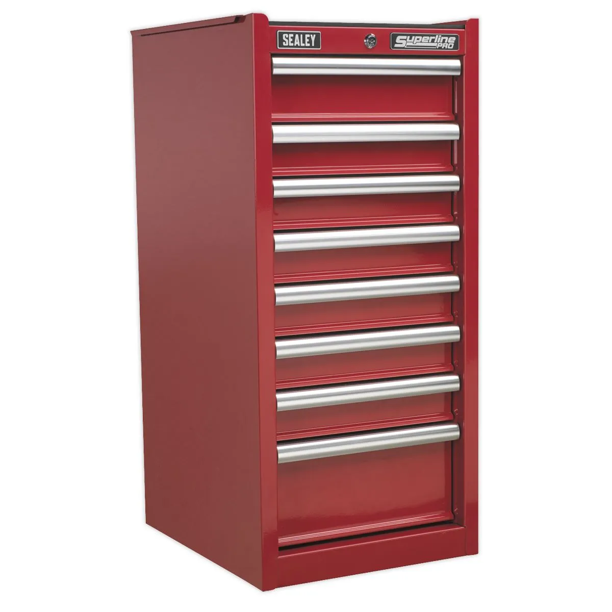 Sealey Superline Pro Hang-On Chest 8 Drawer with Ball-Bearing Slides - Red